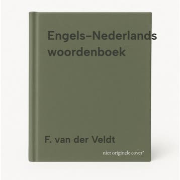 Engels-Nederlands woordenboek 9789059710016 F. van der Veldt, Verzenden, F. van der Veldt