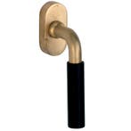 Draaikiepgarnituur Frankfurt ebben/Elegant messing antiek, Nieuw