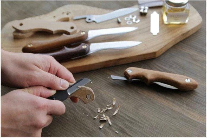 FEDECA - Keukenmes - Aanpasbaar vouwmes - Het is mijn mes, Antiek en Kunst, Antiek | Keukengerei