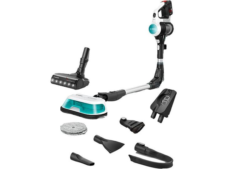 Bosch -  Steelstofzuiger Unlimited 7 Prohygienic Aqua  - Wit, Elektronische apparatuur, Stofzuigers, Nieuw, Reservoir, Minder dan 1200 watt