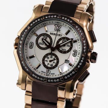 Mercury - Chronograph Swiss Made Watch - ME1075-RC-S-7 -, Nieuw