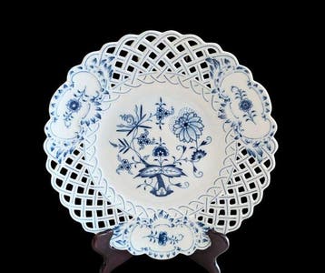 Meissen - Assiette de service - Porcelaine - Qualité de