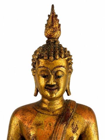 Chiengsen-Buddha - Bronze - Thaïlande - XXe siècle