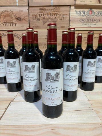 2018 Chateau Grand Nauve - Saint-Émilion Grand Cru - 12, Collections, Vins