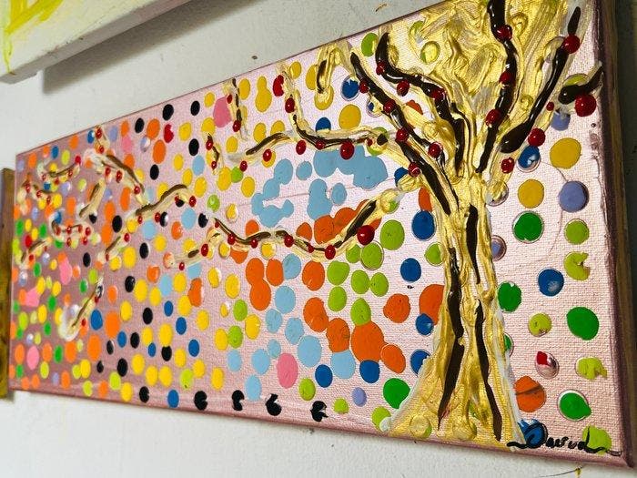 David Harianna (1978) - Gustav Klimt -Der Lebensbaum- Pezzo, Antiquités & Art, Art | Objets design