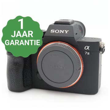 Sony A7 III body | Tweedehands, Audio, Tv en Foto, Verzenden, Zo goed als nieuw, Sony