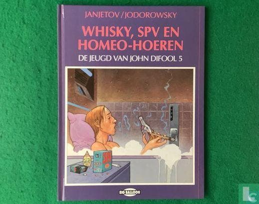 John Difool - Whisky, SPV en homeo-hoeren - 1994, Boeken, Stripverhalen, Zo goed als nieuw, Eén stripboek, Verzenden