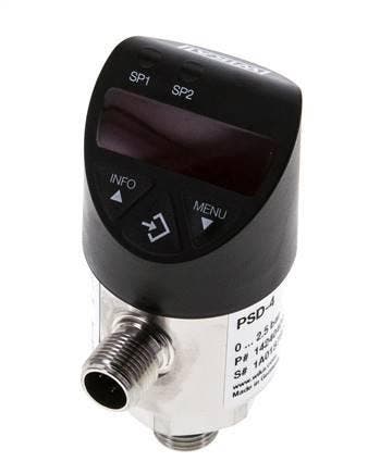 0 à 1.6bar Acier inoxydable Pressostat électronique Wika, Bricolage & Construction, Ventilation & Extraction, Envoi