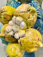 Roberta Di Cara - sculptuur, Testa di moro - 40 cm - Klei -