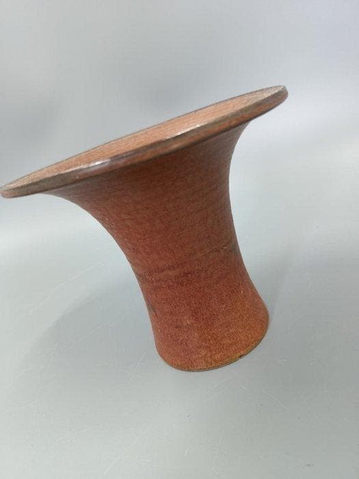 Rustikale Keramik Vase – Kunstvolles Studio Design in warmem, Antiek en Kunst, Curiosa en Brocante