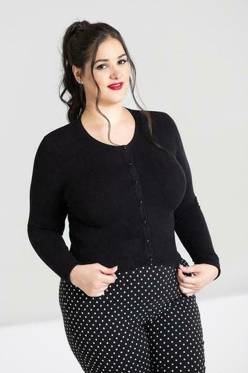 Vest Paloma Hell Bunny kort maat 44/46/48, Kleding | Dames, Verzenden, Nieuw