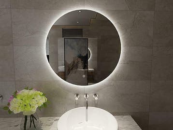 Giro ronde spiegel + Led 600mm, Ophalen of Verzenden, Nieuw