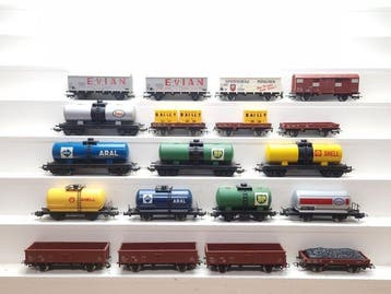 Lima H0 - Wagon de marchandises pour trains miniatures (19), Hobby en Vrije tijd, Nieuw