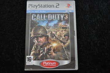 Call of Duty 3 Playstation 2 PS2 Platinum, Verzenden