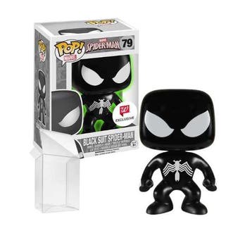 Funko Pop!  Black Suit Spider-Man #79 Walgreens GITD, Verzenden, Nieuw