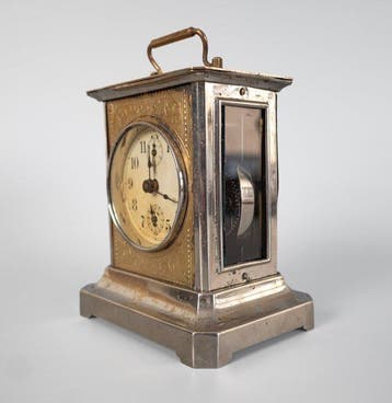 Wekker - Junghans - Art Nouveau Metaal, Messing - 1920-1930