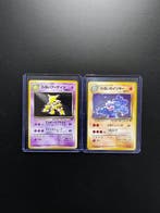 Pokémon - 2 Card - Dark Alakazam Holo - Dark Machamp Holo -, Hobby en Vrije tijd, Verzamelkaartspellen | Pokémon, Nieuw