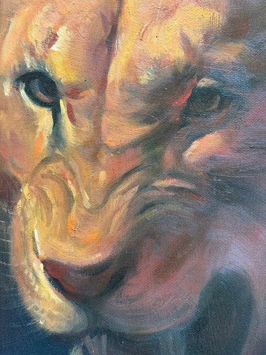 Svnder (XXI) - Il dominio della forza, Antiek en Kunst, Kunst | Schilderijen | Modern
