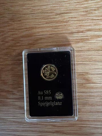wereld. Gold medal ND Deutsche Mark - 0,28g Gold (Zonder, Timbres & Monnaies