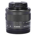Canon EF-M 28mm f/3.5 Macro IS STM met garantie, Ophalen of Verzenden
