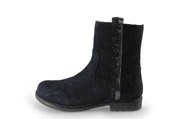 Muyters Enkellaarzen Meisjes in maat 28 Zwart, Kinderen en Baby's, Verzenden, Jongen of Meisje, Schoenen, Zo goed als nieuw