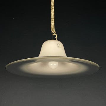 Leucos - Plafondlamp - Glas - Kroonluchter Leucos, Antiek en Kunst