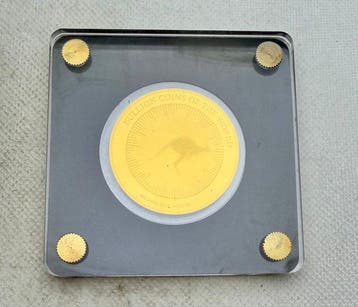 Tsjaad. 5000 Francs 2019 Kangaroo, 1/200 oz oro (.999)