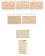 Tripolitaine italienne 1934 - Circuit des Oasis. Timbres