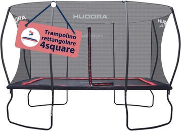 HUDORA 4Square Trampoline | Tweede kansje | OP = OP, Verzenden, Nieuw