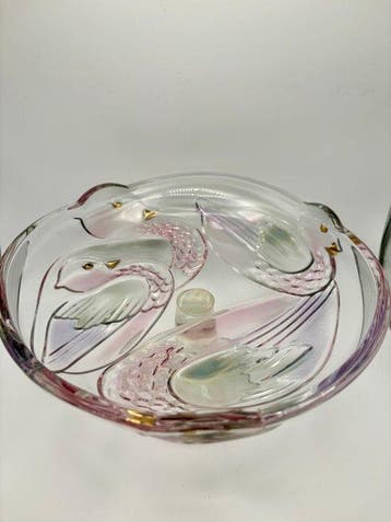 Tafelmiddenstuk - Glas, Antiek en Kunst