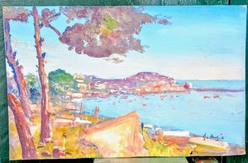 Italiaanse school (XX) - Paesaggio marino