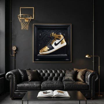 Artxlife - Lego Air Jordan Black&Gold [XXL], Nieuw