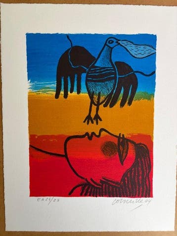Corneille (1922-2010) - Un été Italien H, Antiquités & Art
