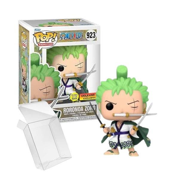 Funko Pop!  One Piece - Roronoa Zoro #923   Box Volcano X, Collections, Jouets miniatures, Envoi