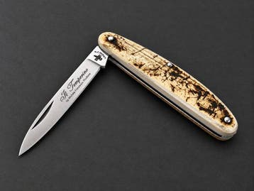 Fraraccio Coltello Fraraccio Temperino 12 cm Corno Antico