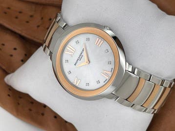 Baume & Mercier - Promesse Diamonds Gold/Steel - MOA10252 -