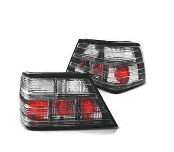 FEUX ARRIÈRE POUR MERCEDES W124 85-95 CHROMÉ FUMÉ, Verzenden