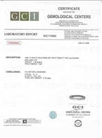 Zonder minimumprijs - Ring - 14 karaat Witgoud - 2.19ct. tw., Nieuw