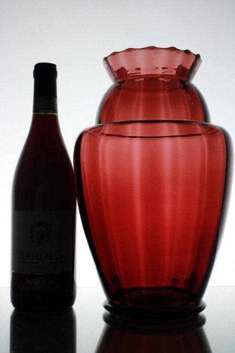 Verreries de Doyen - Vase - Verre, Antiek en Kunst, Kunst | Designobjecten