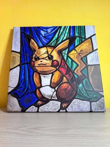 MEDSAN (XX) - Stained Glass Pikachu