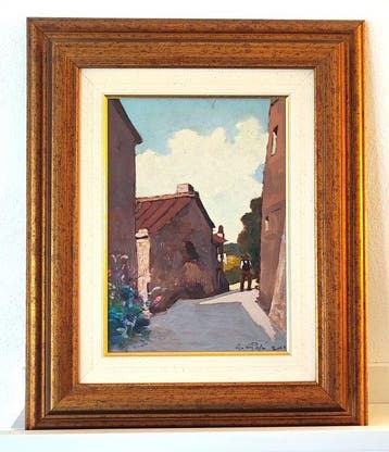 Alfonso Papi (1931) - Stradina di Pomaia