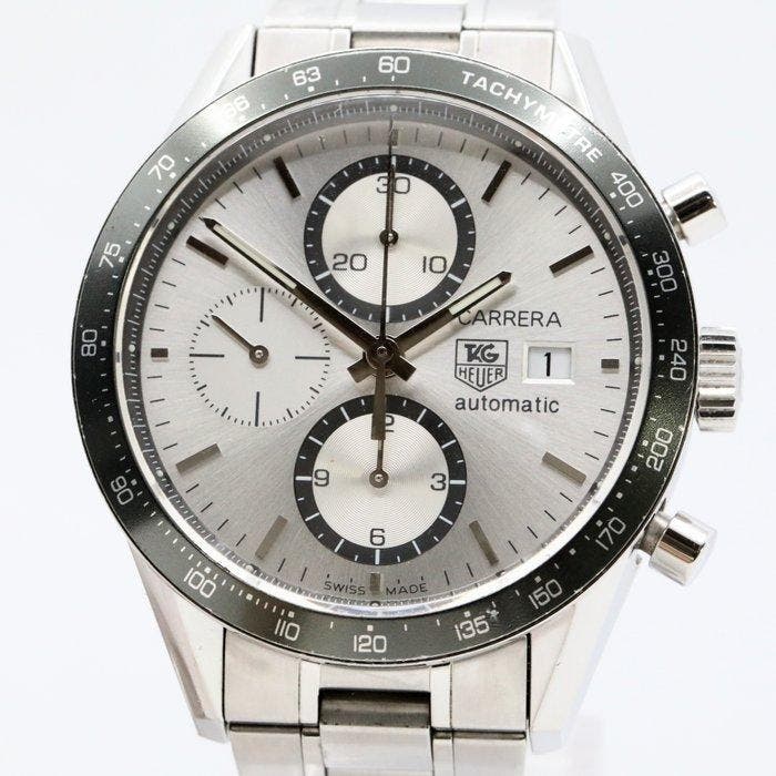 TAG Heuer - Carrera - CV2011 - Heren - 2000-2010, Bijoux, Sacs & Beauté, Montres | Anciennes | Antiquités