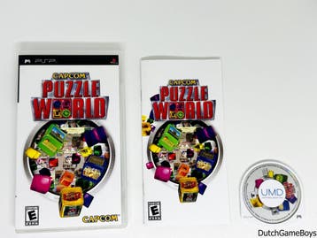 PSP - Capcom - Puzzle World - USA, Verzenden, Gebruikt