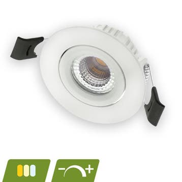 LED INBOUWSPOT | POLLUX | SLIM-FIT | 5W | DIM | WIT | CCT-S, Huis en Inrichting, Lampen | Spots, Verzenden, Nieuw