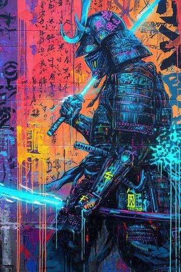 BJarco (1988) - Neon Blade Ronin ·  · XXL