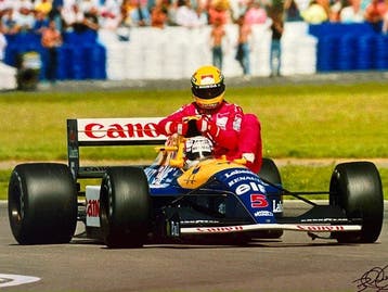 Williams - British Grand Prix - Nigel Mansell, Ayrton Senna