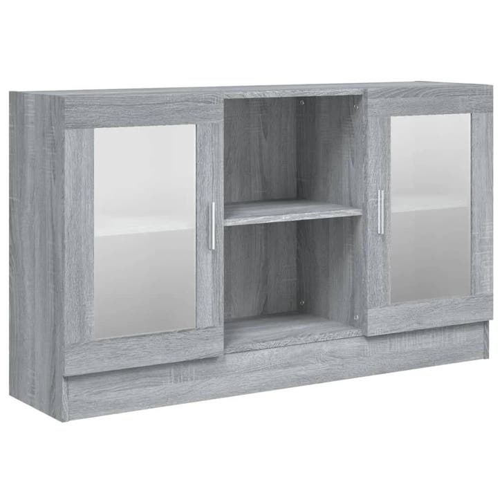 Vitrinekast 120cm | Retour deal | 52% korting, Huis en Inrichting, Kasten | Vitrinekasten, 25 tot 50 cm, Zo goed als nieuw, Glas