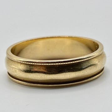 Zonder minimumprijs - Ring - 14 karaat Geel goud, Nieuw