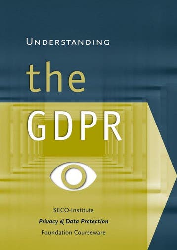 Understanding the GDPR 9789082978100 Hans de Vries, Boeken, Verzenden, Zo goed als nieuw, Hans de Vries