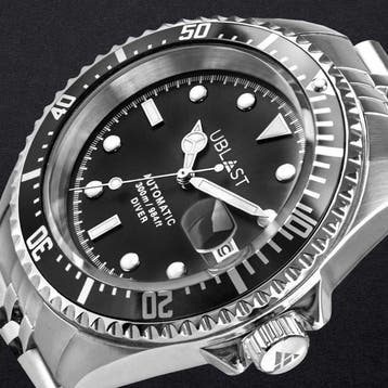 Ublast - Diver 30 ATM - UB3D4411BK - Jubilee Straps - Homme